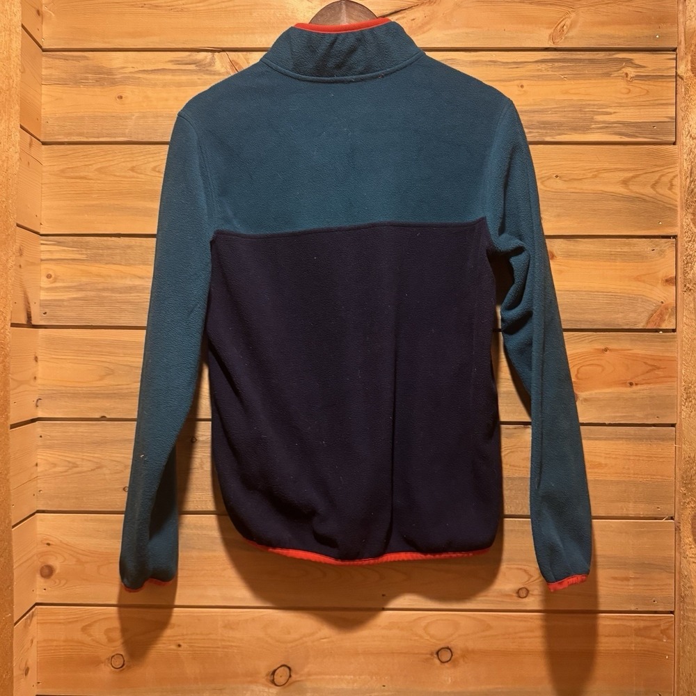 Lands End Men's Long Sleeve Polar Warm‎ Fleece Snap Neck Pullover Small - Picture 6 of 6